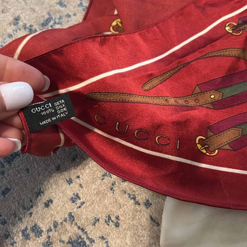 Gucci Silk Scarf - Picture 3 of 6